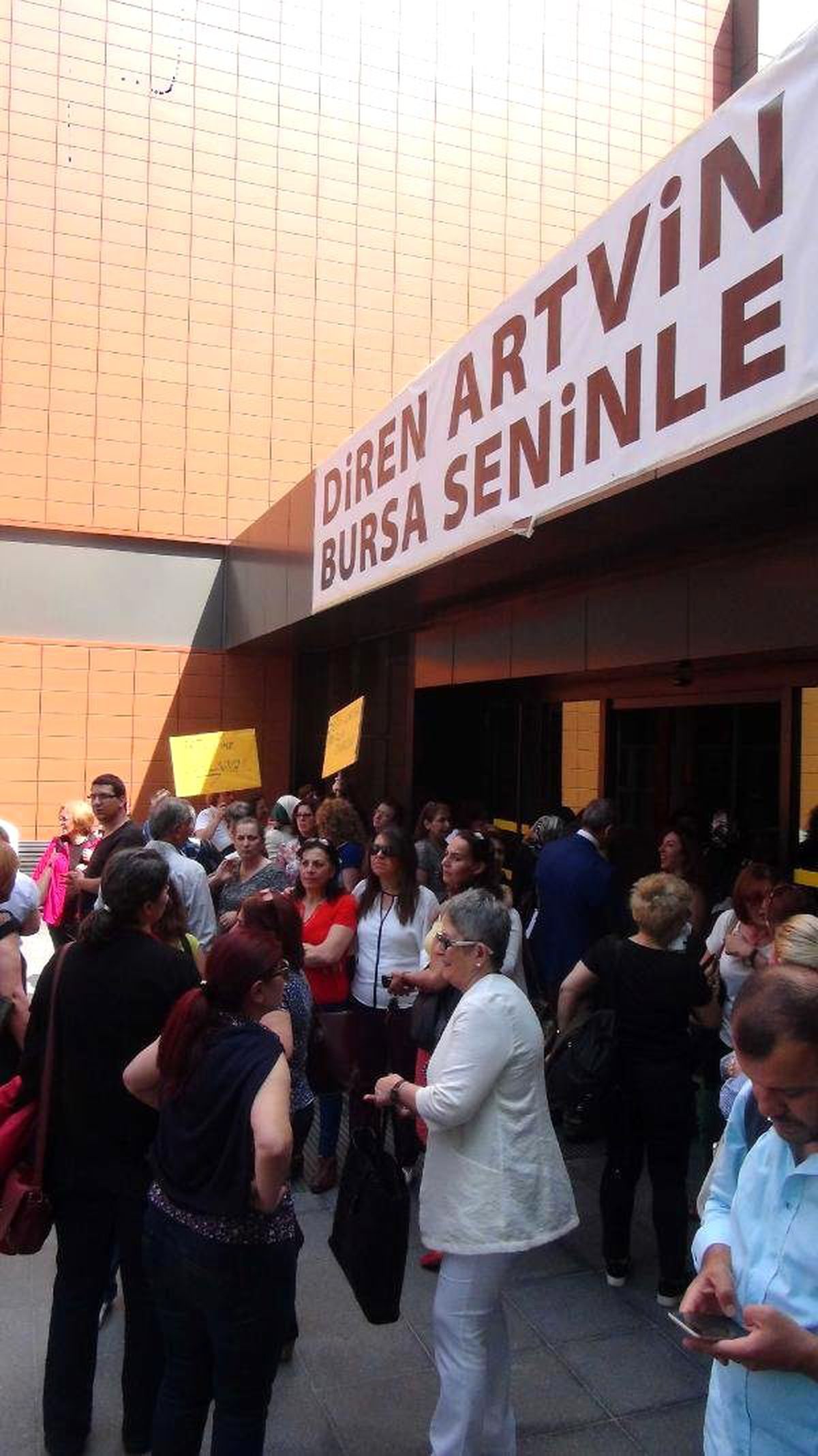 Bursa\'dan Cerattepe\'ye Destek