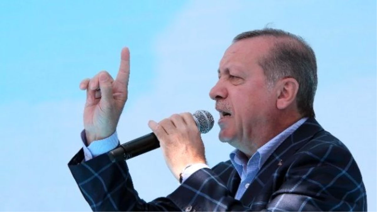 Cumhurbaşkanı Erdoğan, Diyarbakır\'dan, Pyd\'ye Destek Veren ABD\'ye Seslendi