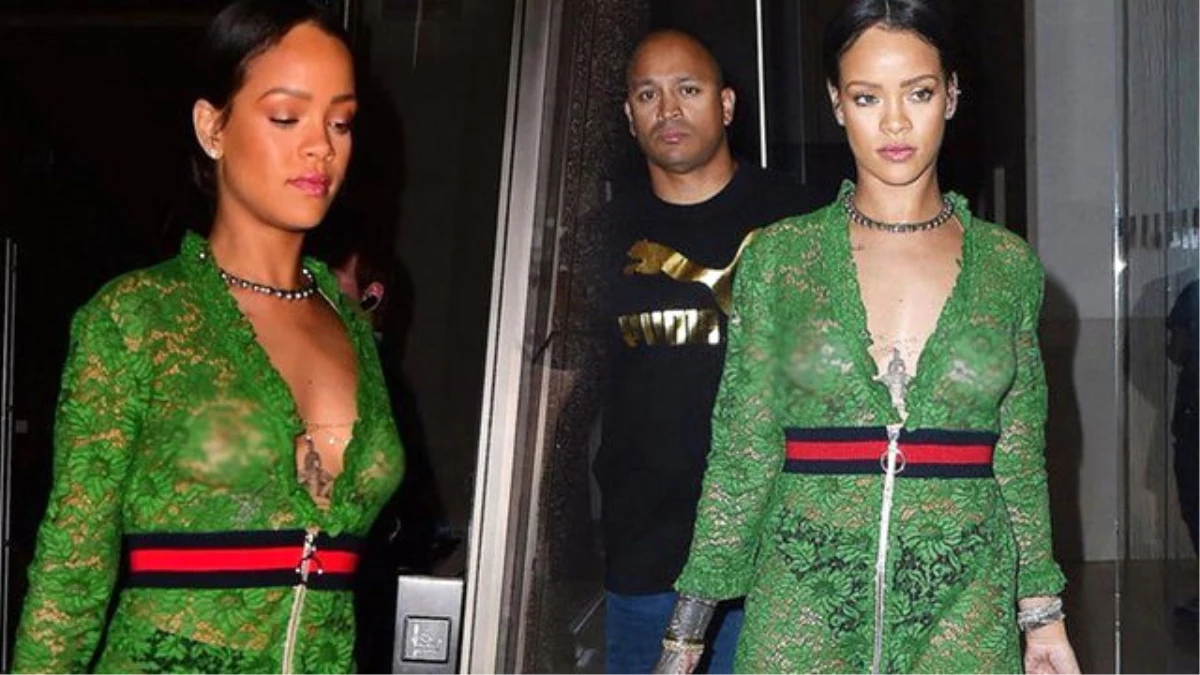 Rihanna, Yine Sütyen Giymedi