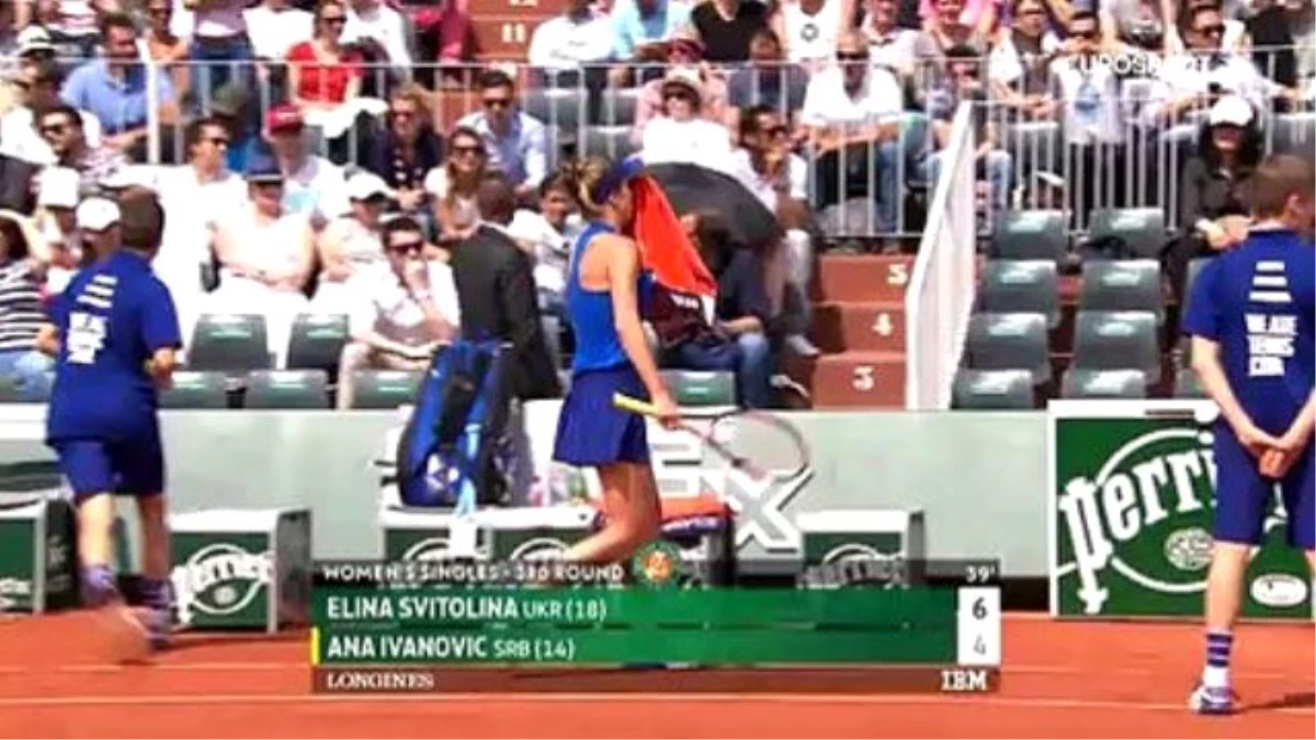 Roland Garros: Svitolina - Ivanovic (Özet)