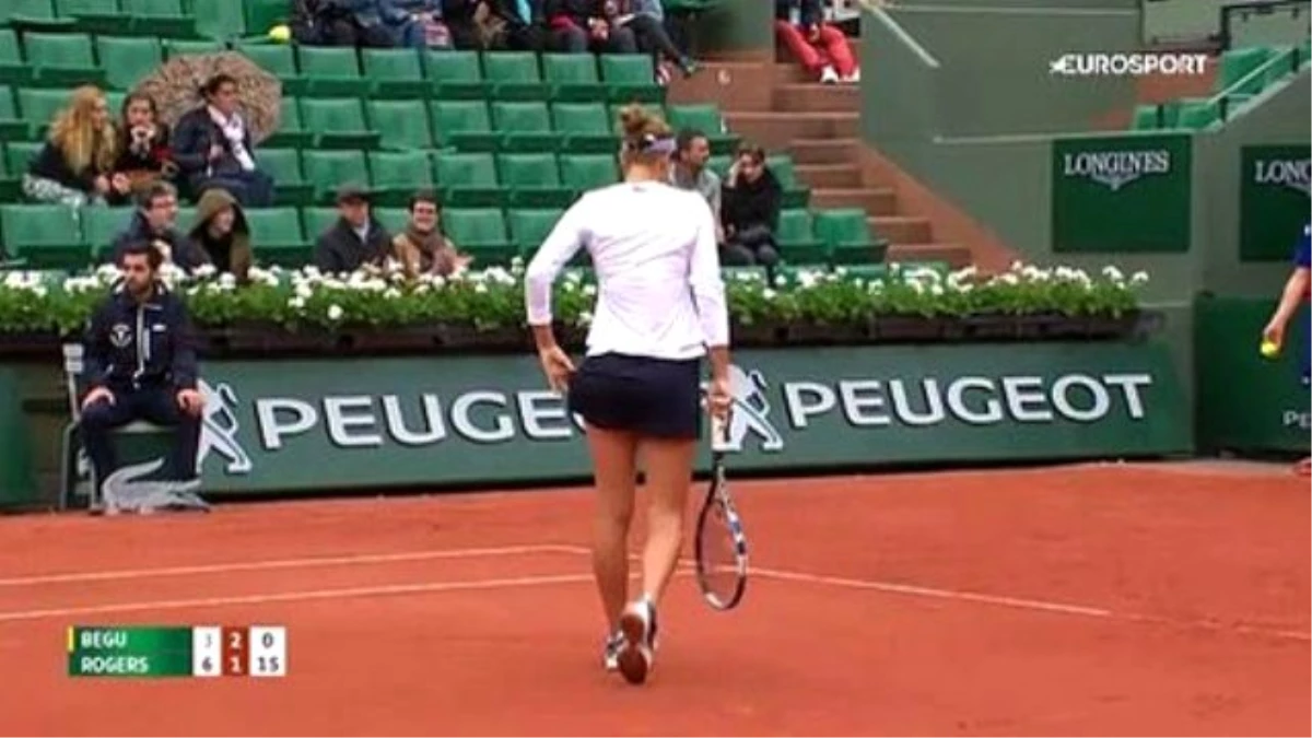 Roland Garros: Irina-Camelia Begu - Shelby Rogers (Özet)