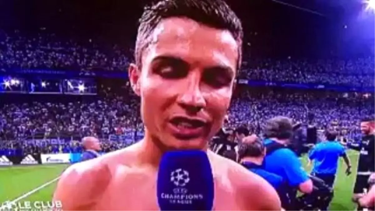 Ronaldo\'nun Şampiyonluk Haykırışı!