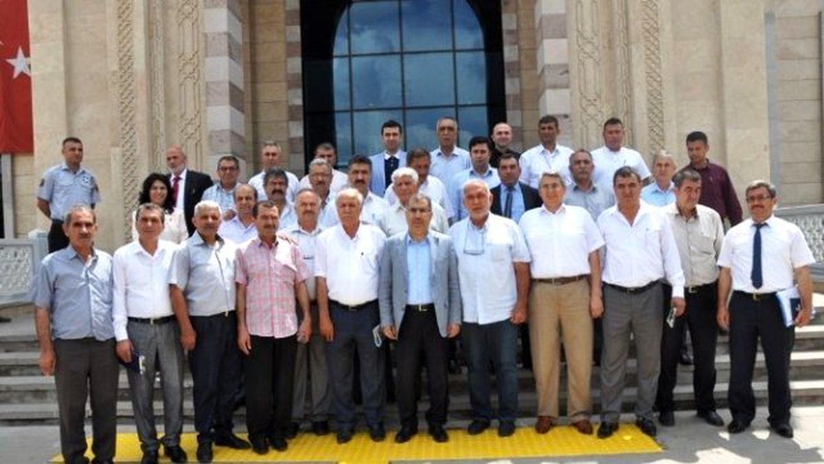 Başkan Çelikcan Muhtarlarla Bir Araya Geldi
