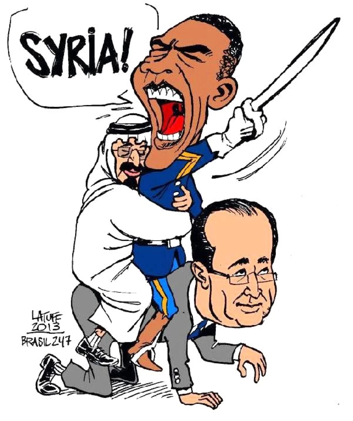 Çizgili Muhalefetin Ustası" Carlos Latuff\'un Eserleri Türkiye\'de Derlendi