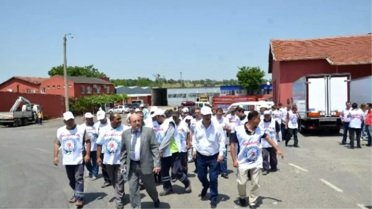 Çorlu\'da Belediye İşçileri Greve Gidiyor