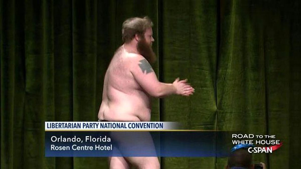 James Weeks Parti Kongresinde Striptiz Yaptı