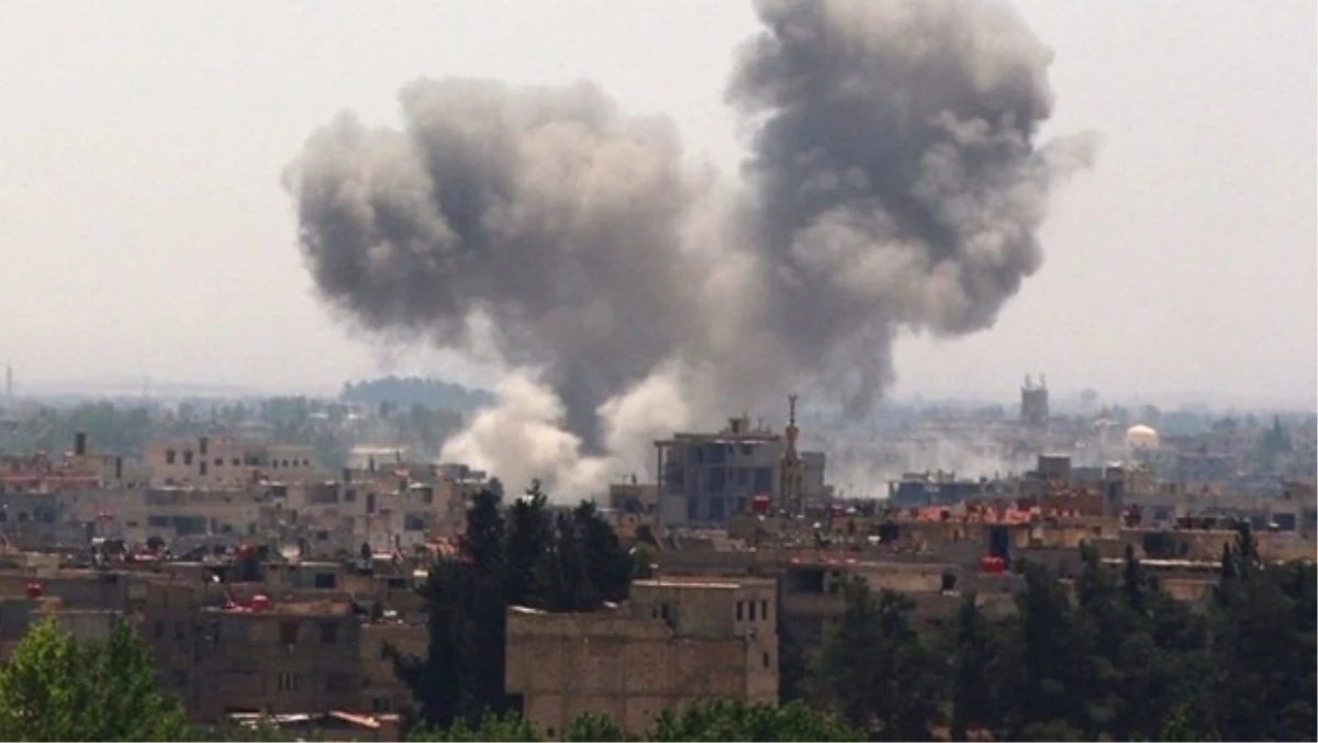 Kamışlı\'da Suriye Helikopteri Düştü