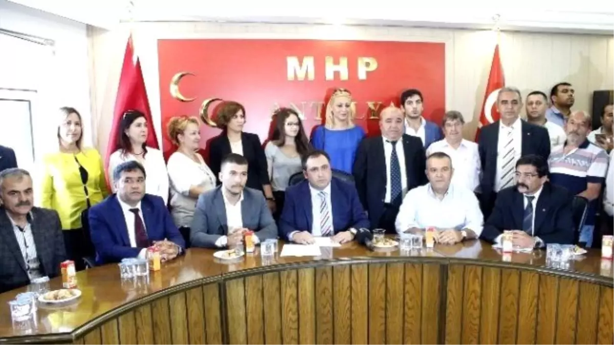 MHP Antalya İl Başkanı Aksoy Açıklaması