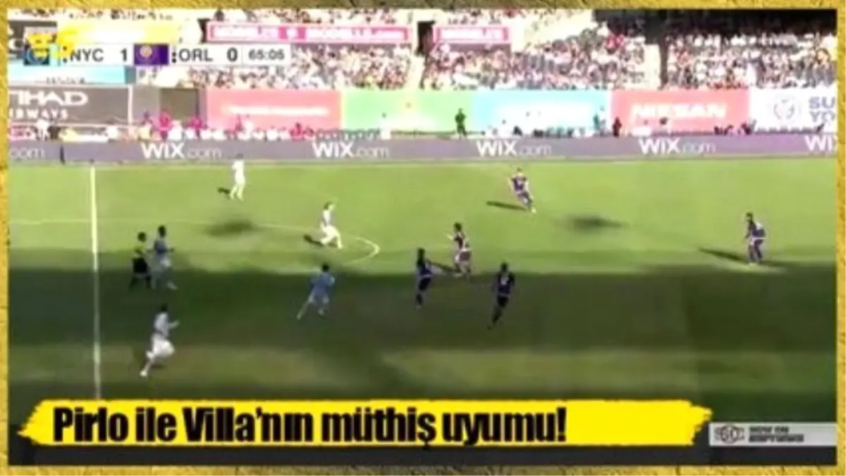 Pirlo ile Villa\'nın Uyumu!