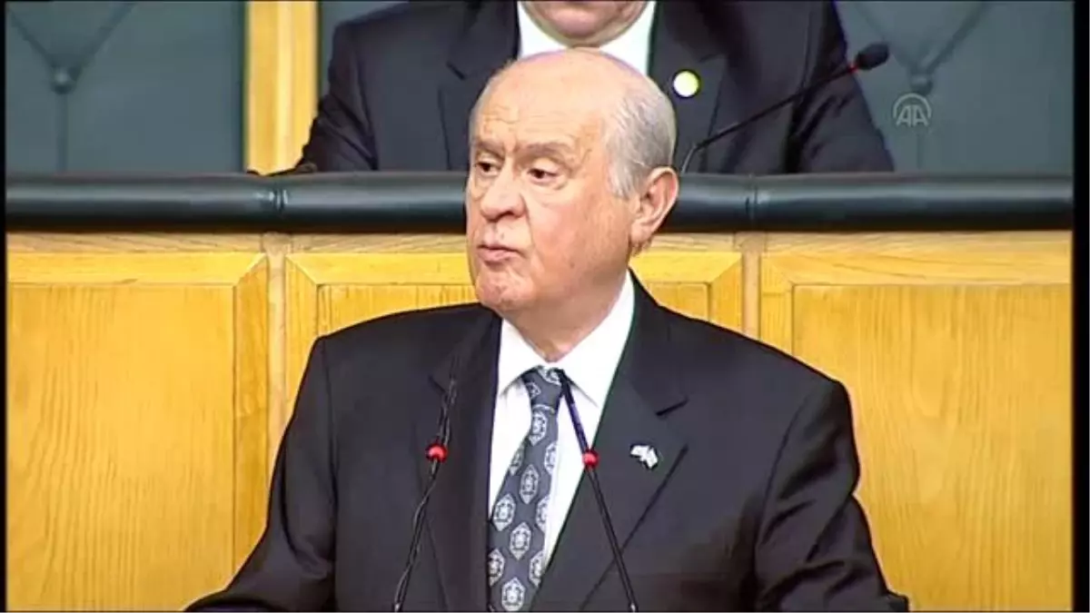 Bahçeli: "Müttefikimiz Abd, PKK ile Yan Yanadır"