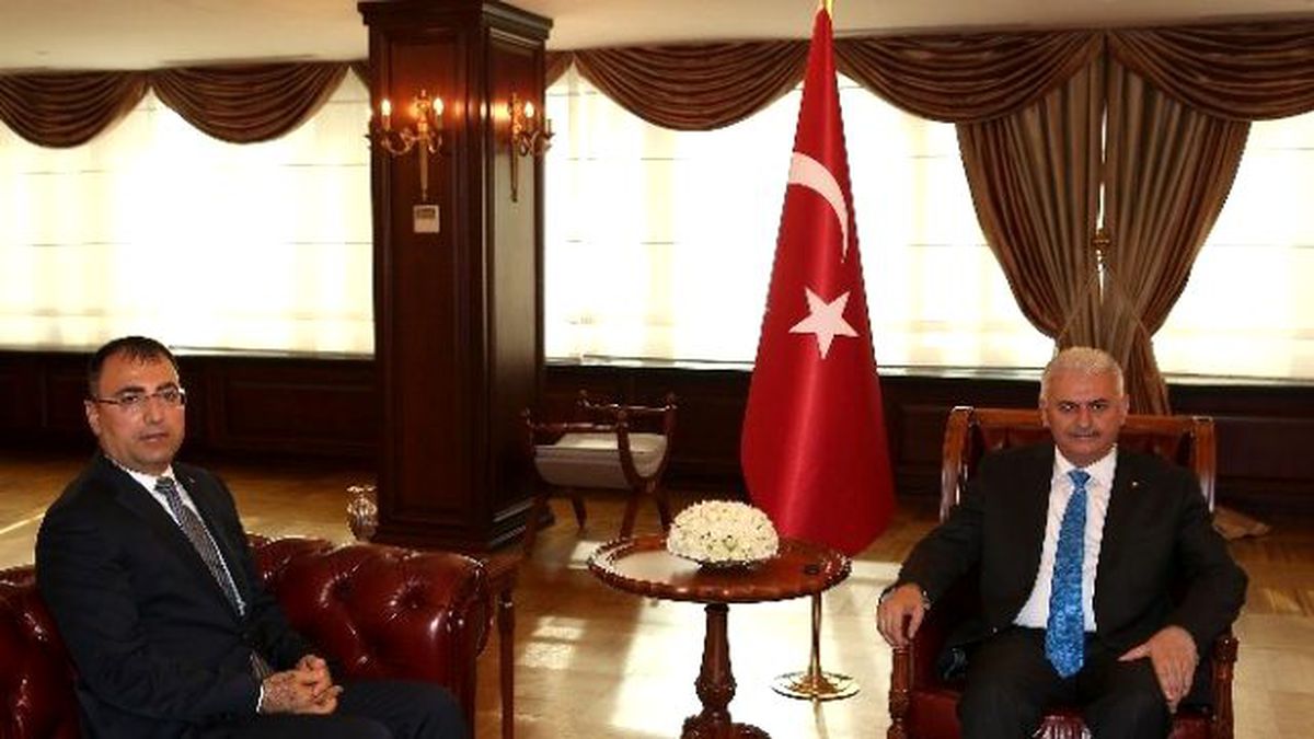 Başbakan Yıldırım, Toprak ve Kocaoğlu\'nu Kabul Etti