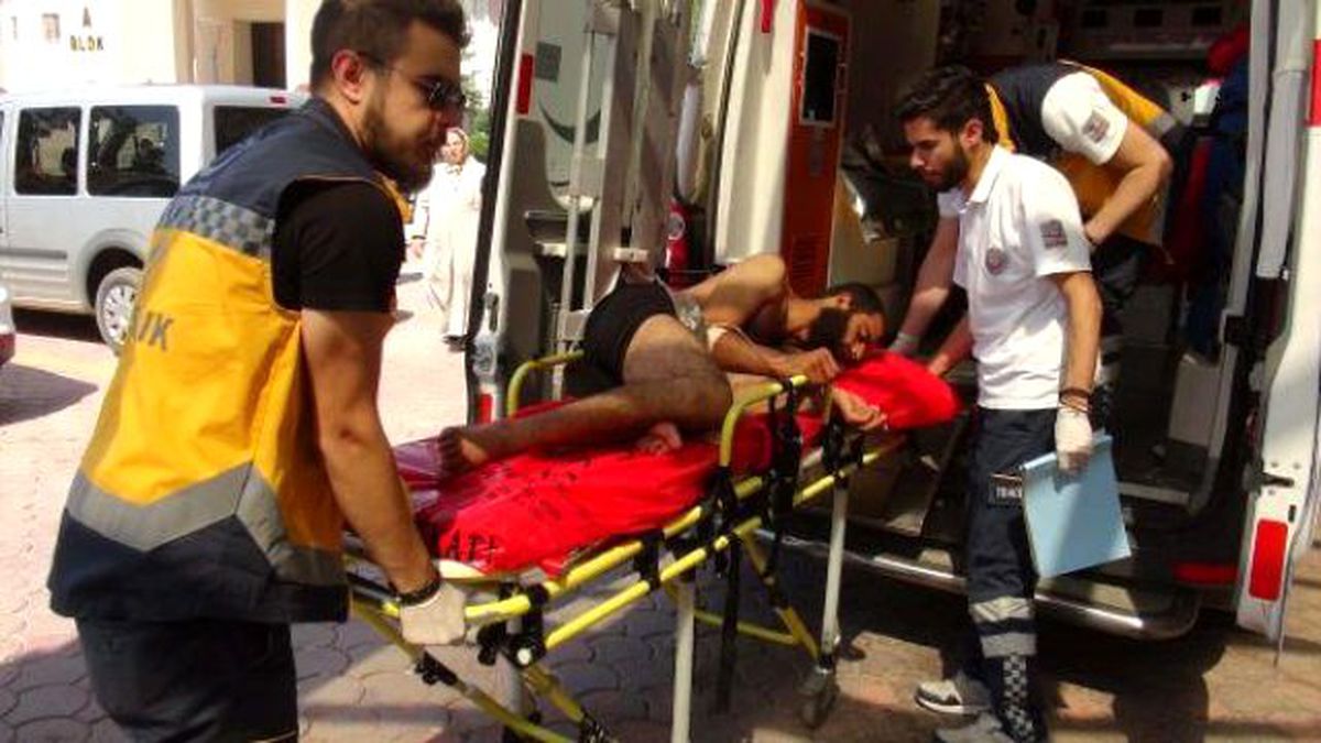Çatışmalarda Yaralanan 5 Suriyeli Kilis\'e Getirildi