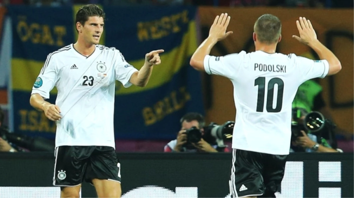 Gomez ve Podolski Euro 2016\'da