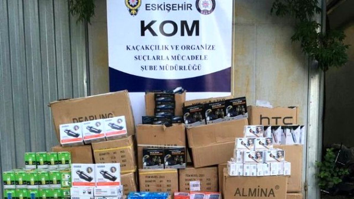Gümrük Kaçağı Mallara El Konuldu