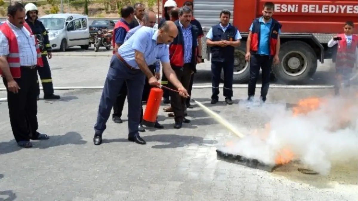 Hastanede Yapılan Tatbikat Gerçeği Aratmadı