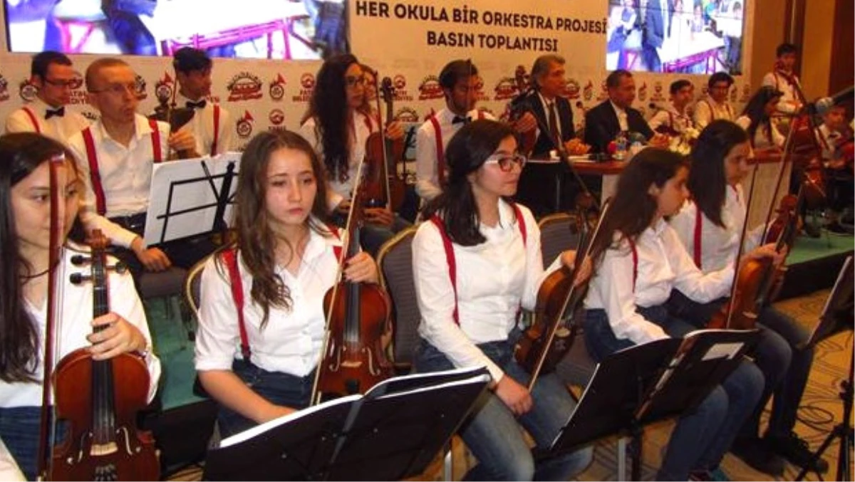 Her Okula Bir Orkestra" Projesi