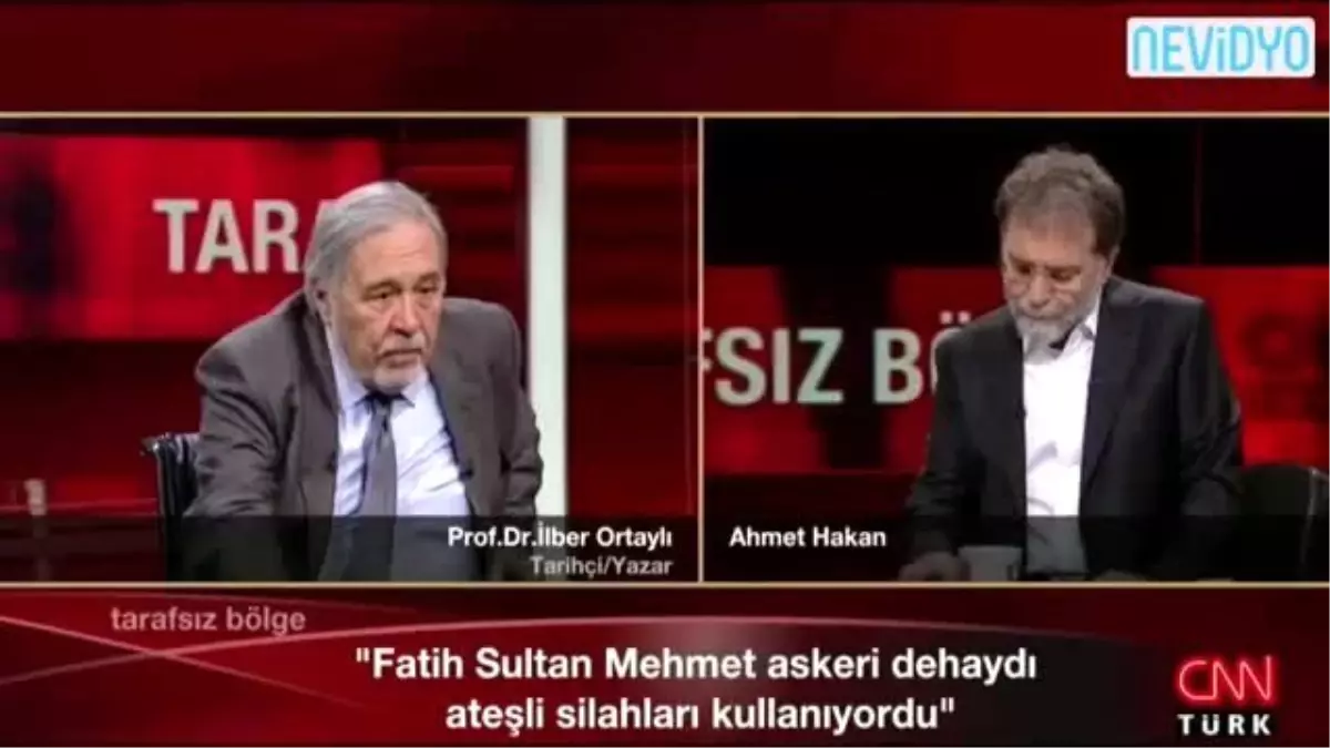 İlber Ortaylı\'dan Mustafa Altıoklar\'a Tepki