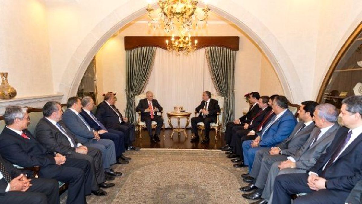 Başbakan Yıldırım, Akıncı ile Görüştü