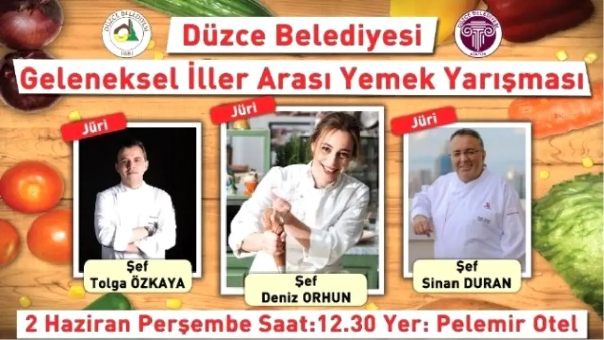 İller Arası Yemek Yarışması Yapılıyor