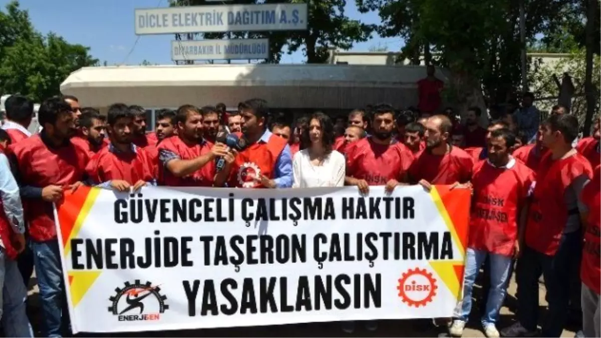 İşçi, Taşeronu Kaldırmak İsteyen Şirket Aleyhine Eylem Başlattı