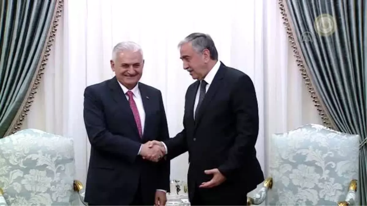 KKTC Cumhurbaşkanı Akıncı ile Başbakan Yıldırım Bir Araya Geldi