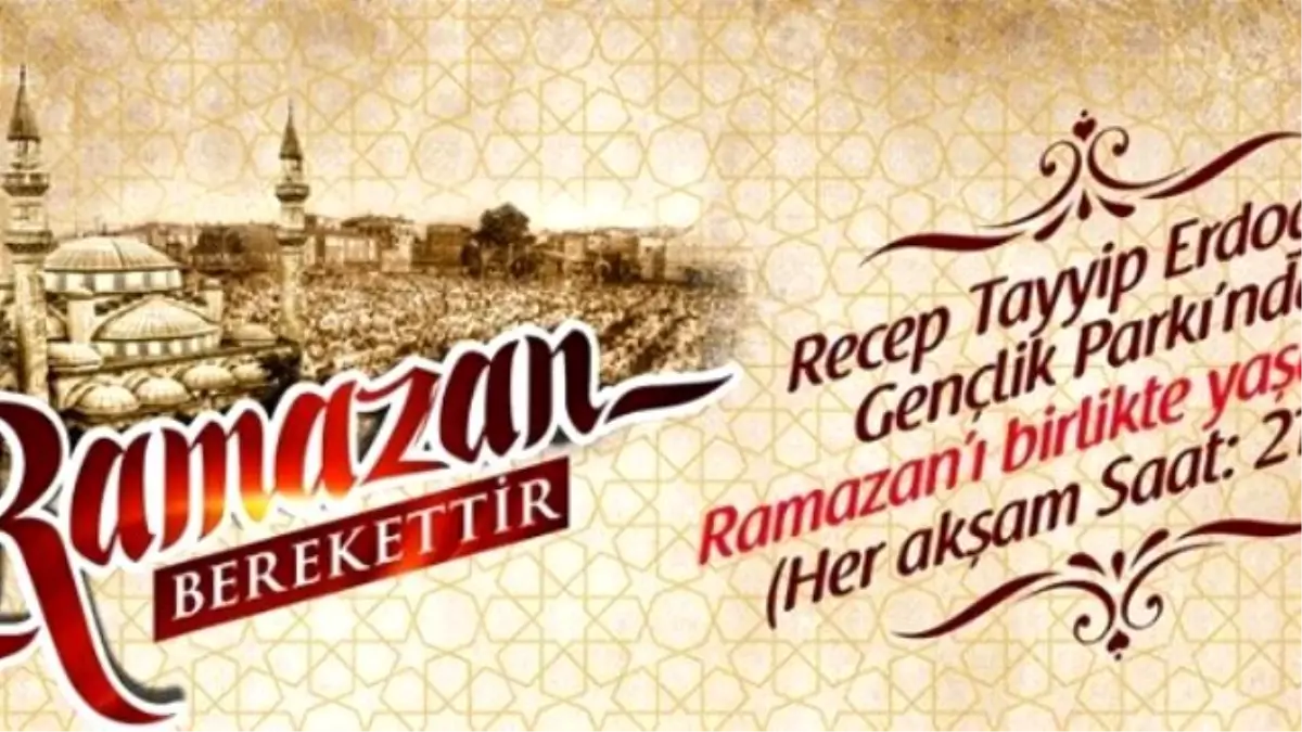 Ramazan Bereketi Gaziosmanpaşa\'da Coşkuyla Yaşanacak