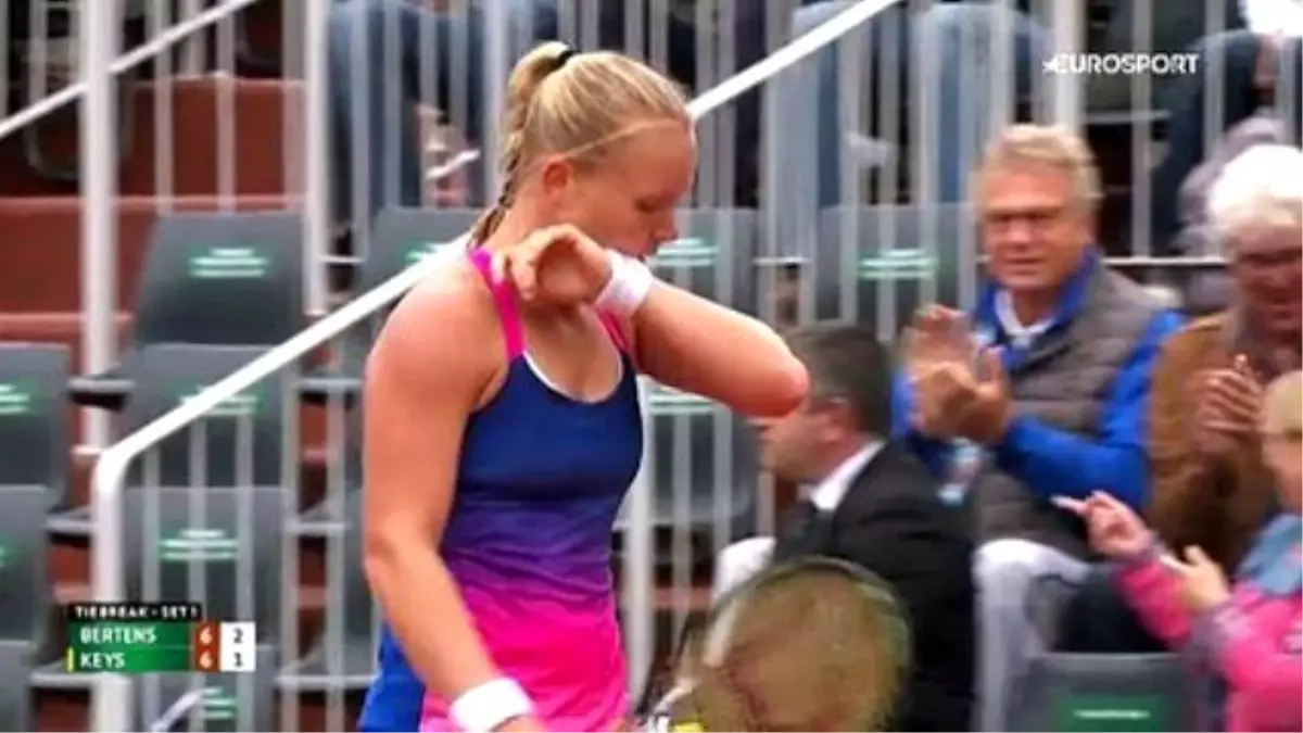 Roland Garros: Kiki Bertens - Madison Keys (Özet)