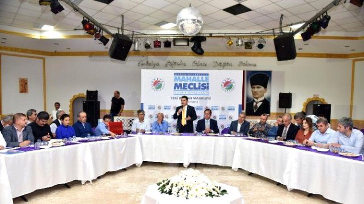 Başkan Hakan Tütüncü Yenidoğan Mahallesi\'nde