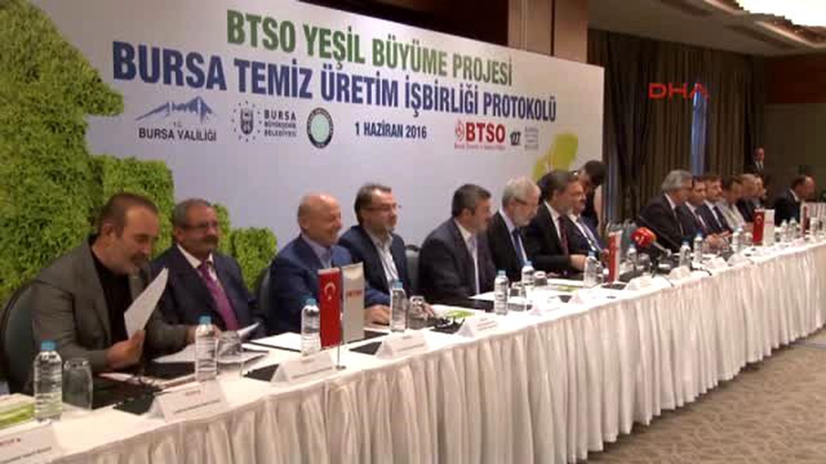 Bursa?da Yeşil Sanayi İçin Örnek İşbirliği