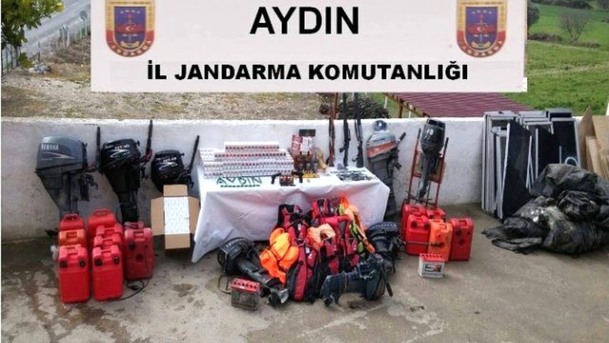Göçmen Kaçakçılarının Kullandığı Depoya Baskın