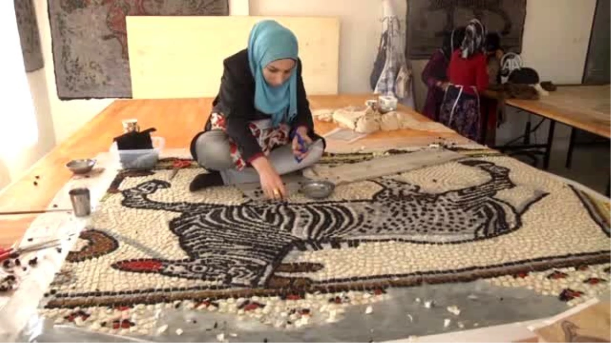 Haleplibahçe Mozaikleri" Keçede Hayat Buluyor