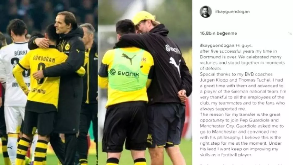 İlkay Gündoğan Dortmund\'a Veda Etti