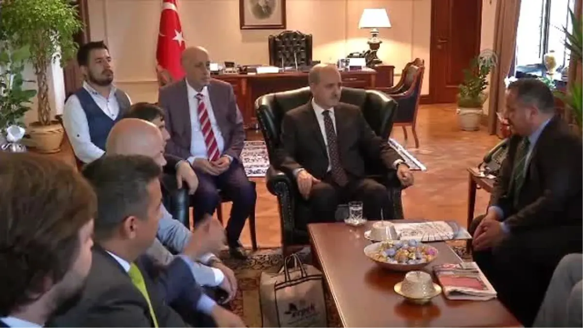 Kurtulmuş, Ayd Üyelerini Kabul Etti