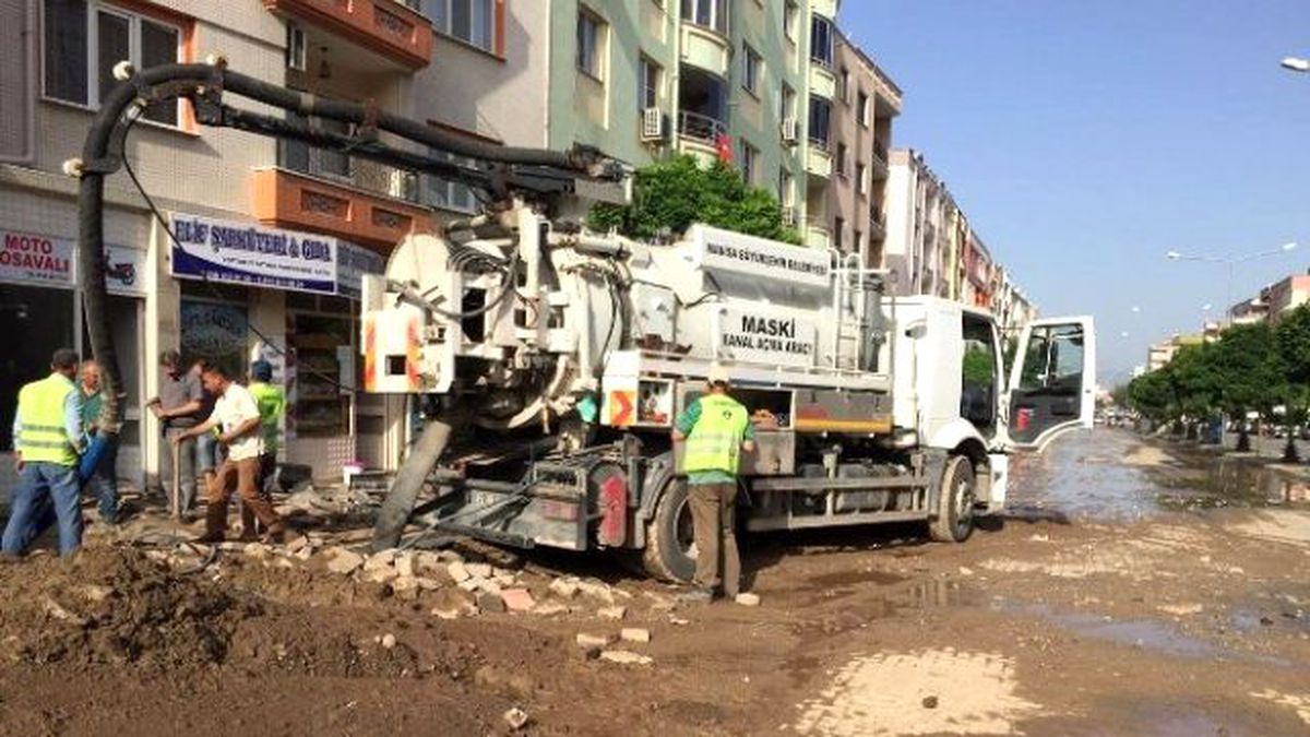 Maski\'den Su Problemine Anında Müdahale