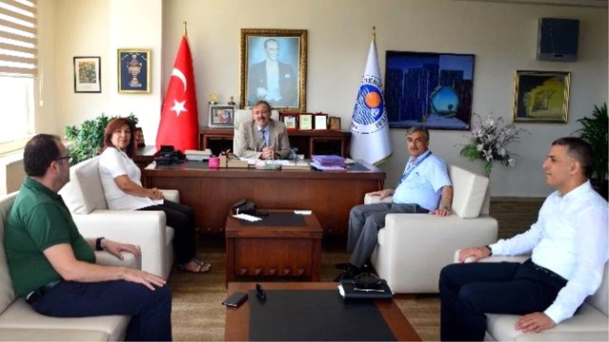 Mtso Sigortacılık Meslek Komitesinden, Eş Başkan Türk\'e Ziyaret