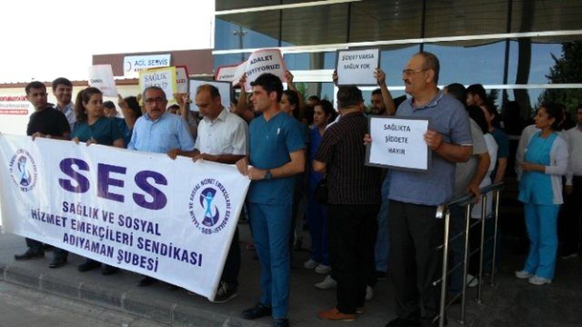 Ses\'ten, Sağlık Çalışanlarının Darp Edilmesine Tepki
