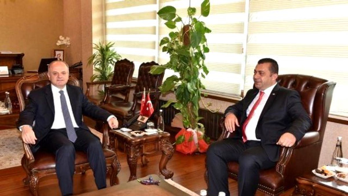 Vali Çakacak, Askon Tarsus Şube Üyelerini Kabul Etti