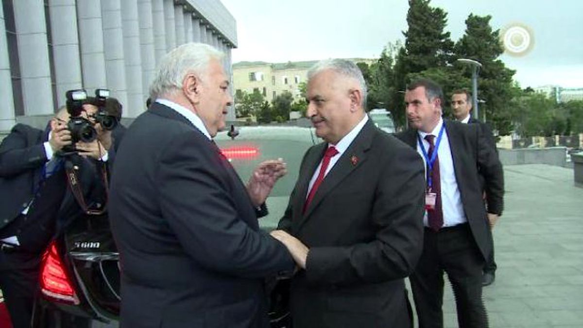 Başbakan Binali Yıldırım, Azerbaycan Meclis Başkanı ile Görüştü