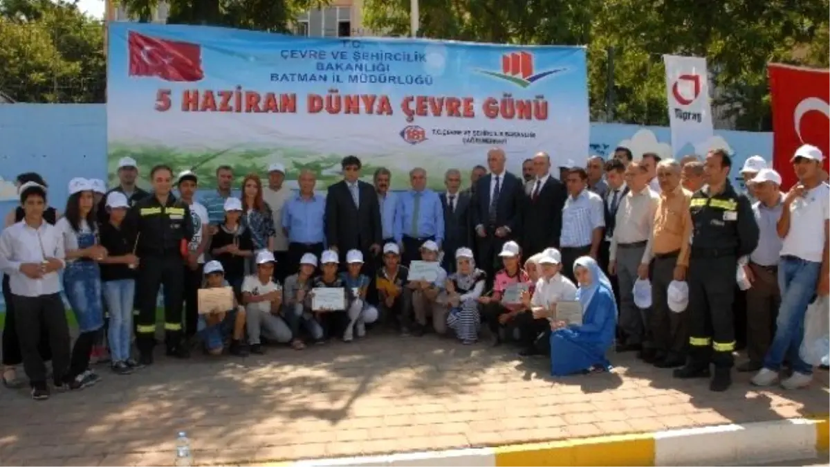Batman\'da Dünya Çevre Günü Etkinlikleri