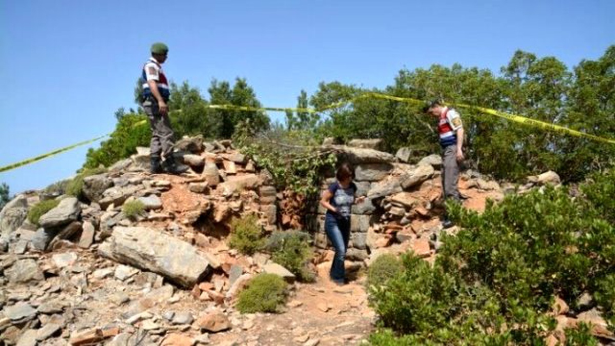 Bodrum\'da Jandarmadan Tarihi Eser Kaçakçılarına Suçüstü