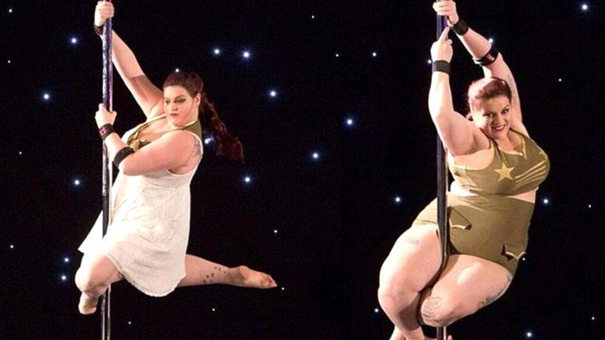 Dünyanın En Ünlü Büyük Beden Direk Dansçısı