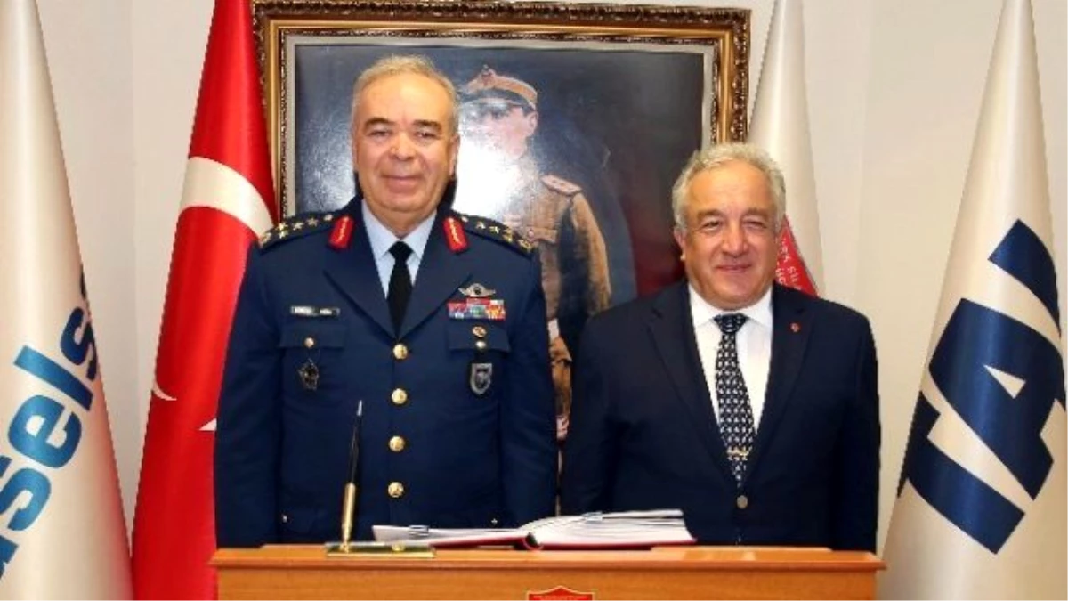Hava Kuvvetleri Komutanı Orgeneral Abidin Ünal, TSK Güçlendirme Vakfı\'nı Ziyaret Etti