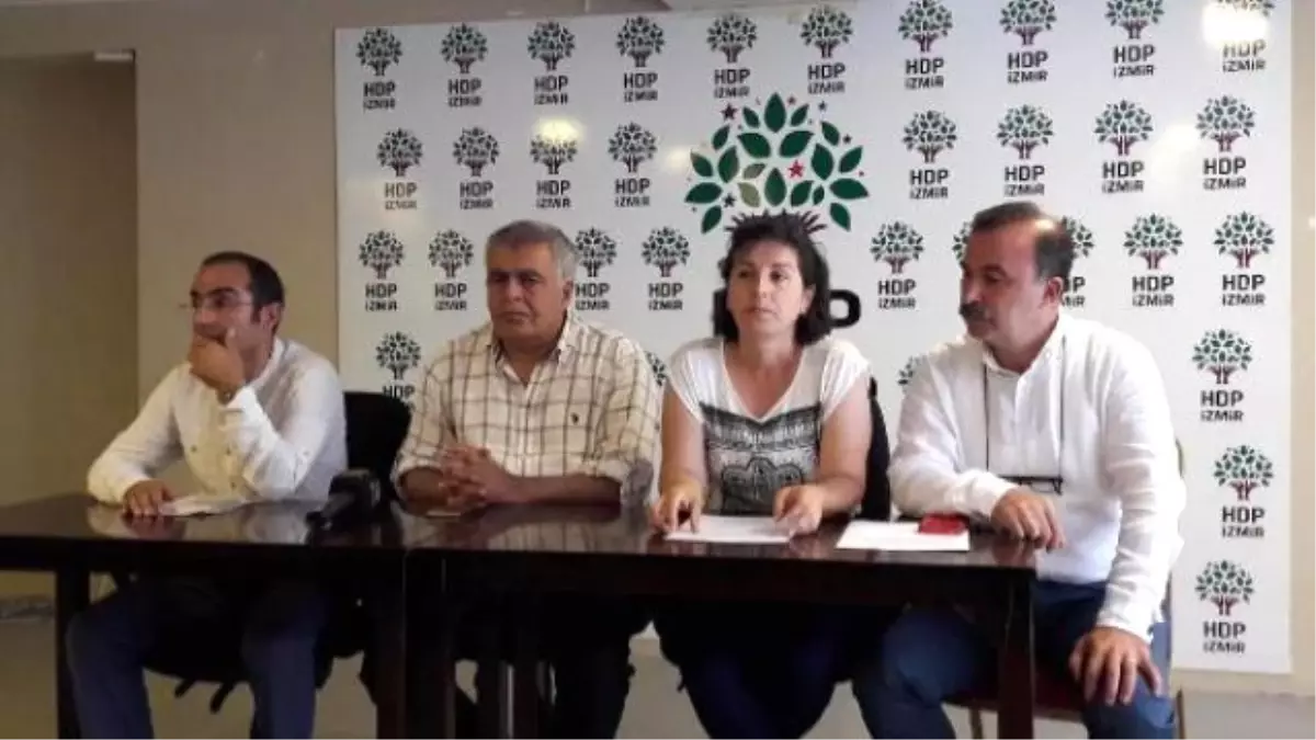 Hdp\'nin İzmir Mitingine Valilik İzin Vermedi