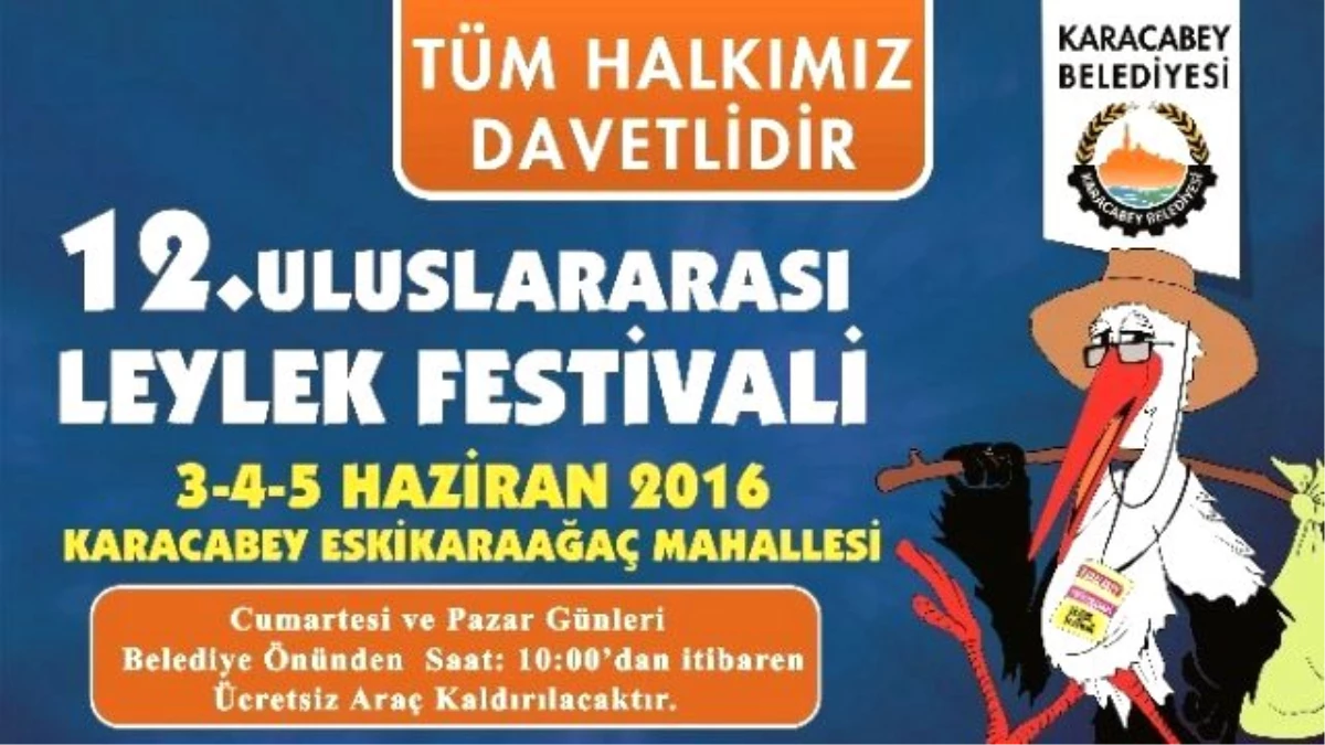 Karacabey\'de Leylek Festivali Heyecanı Başlıyor