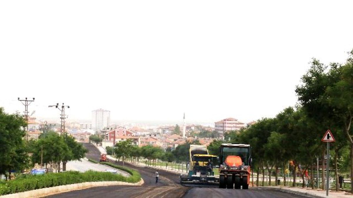 Karaman Belediyesi\'nin Asfalt Çalışmaları