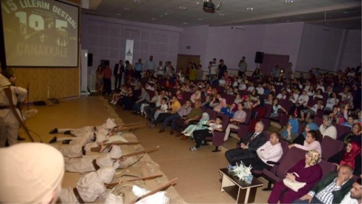 Kartepe Belediyesi Bilgi Evi Öğrencileri "15\'lilerin Destanı" Adlı Oyunu Yoğun İstek Üzerine Tekrar...