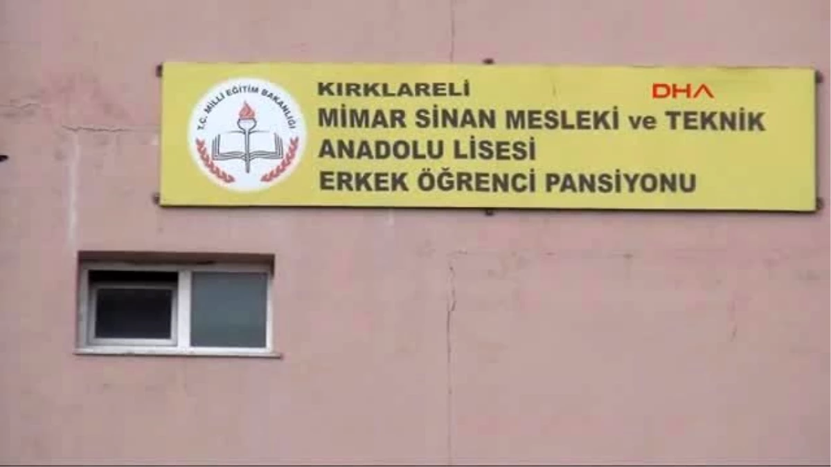 Kırklareli Pansiyon Görevlisi Öğrencilere Tacizden Tutukladı