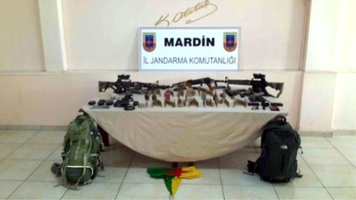 Mardin\'de 1\'i Yabancı Uyruklu 3 Terörist Yakalandı