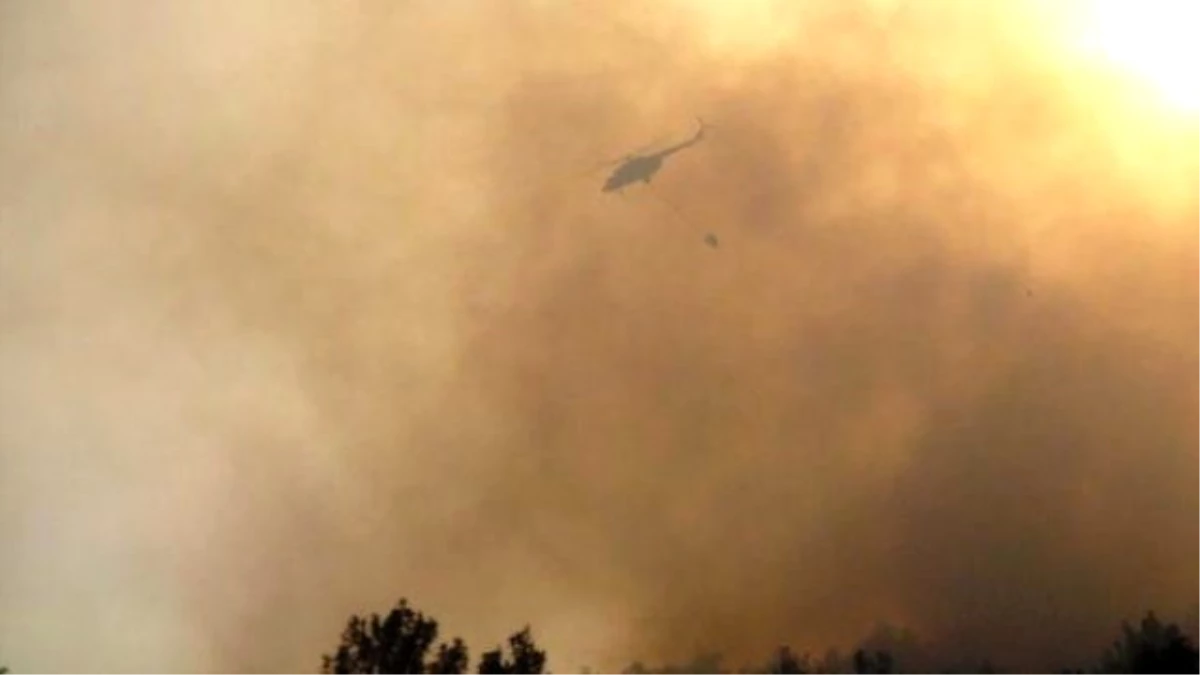 Sabah Yangın Tatbikatı Yapıldı, Öğleden Sonra 25 Hektarlık Orman Yandı