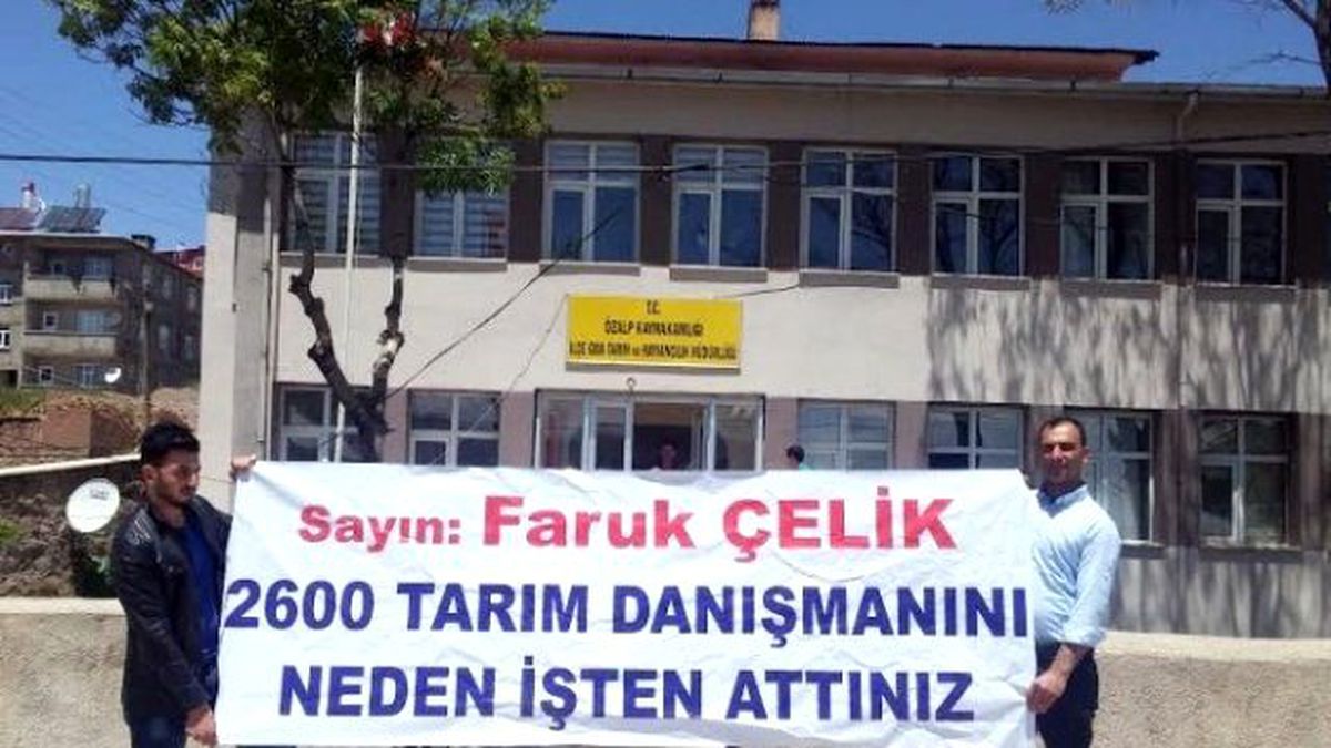 Serbest Tarım Danışmanlarından Eylem